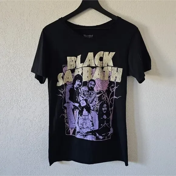 NWOT Recycled Karma Black Sabbath Band Tee - Picture 2 of 5